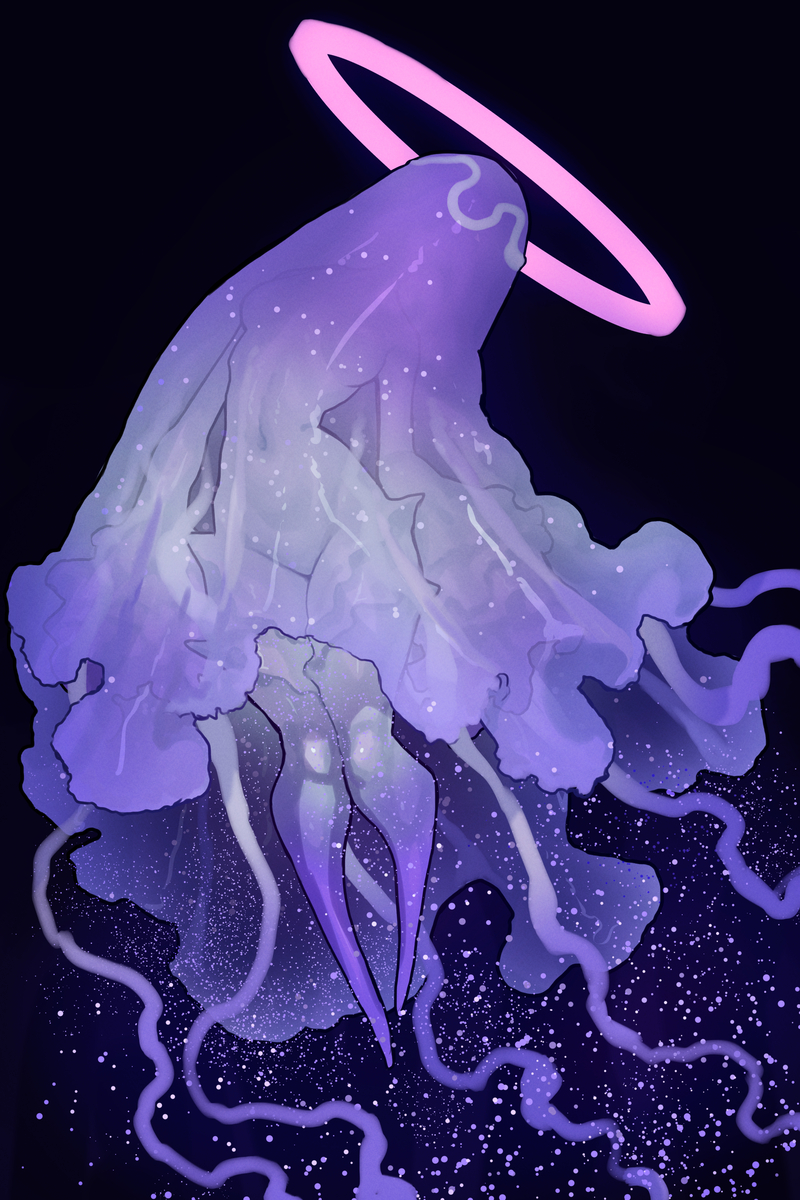 This is a pixiv picture whose title is クラゲちゃん.