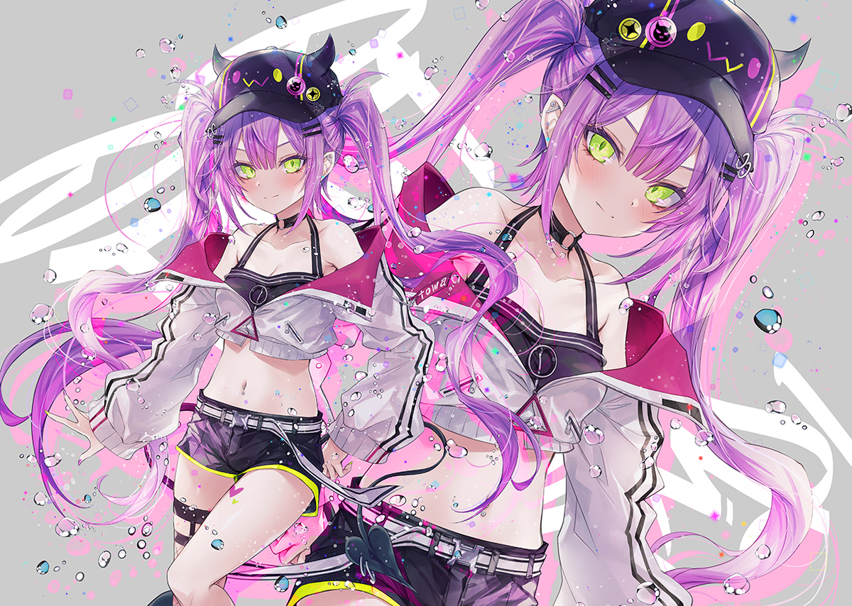 This is a pixiv picture whose title is 常闇トワ.
