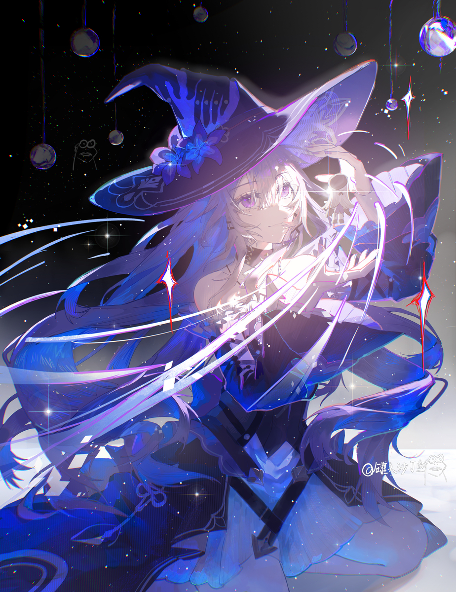This is a pixiv picture whose title is 为了「黑塔」.