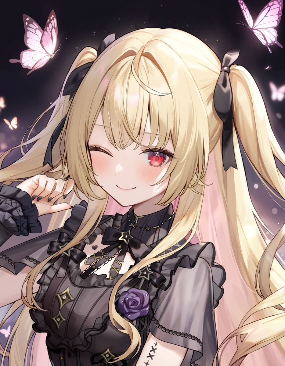 This is a pixiv picture whose title is 新衣装🖤.