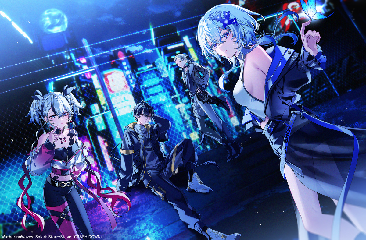 This is a pixiv picture whose title is CRASH DOWN.