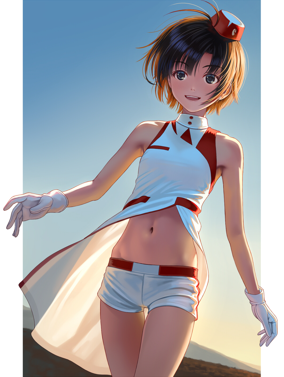 This is a pixiv picture whose title is 輝きの先へ.