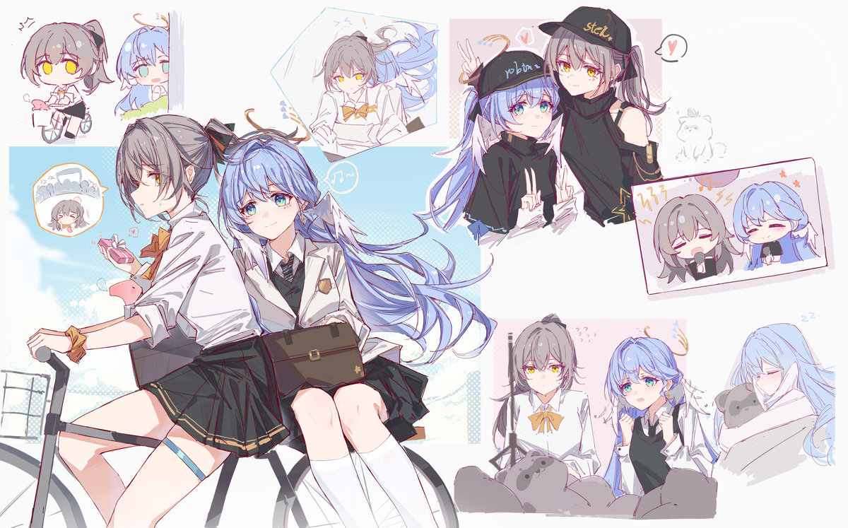 This is a pixiv picture whose title is 无题.