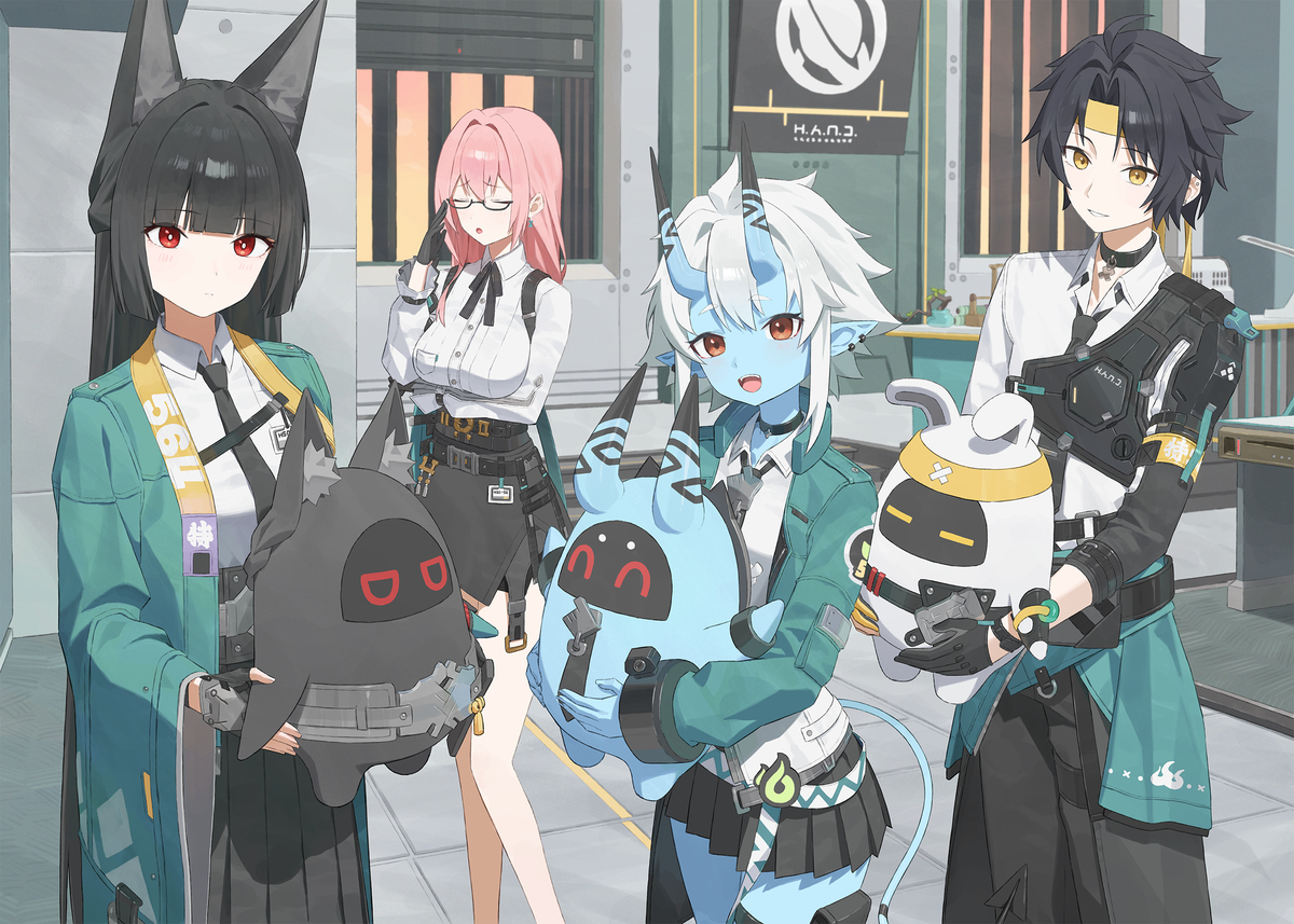 This is a pixiv picture whose title is 皆さん、仕事してください。.