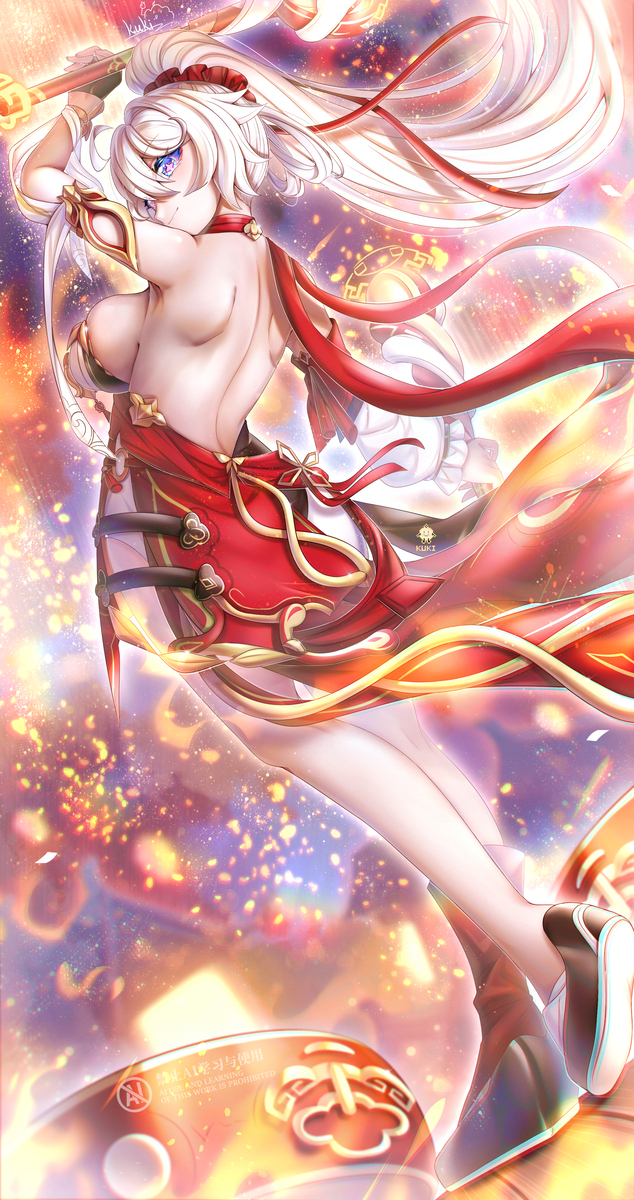 This is a pixiv picture whose title is 想要看舞蛇吗？.