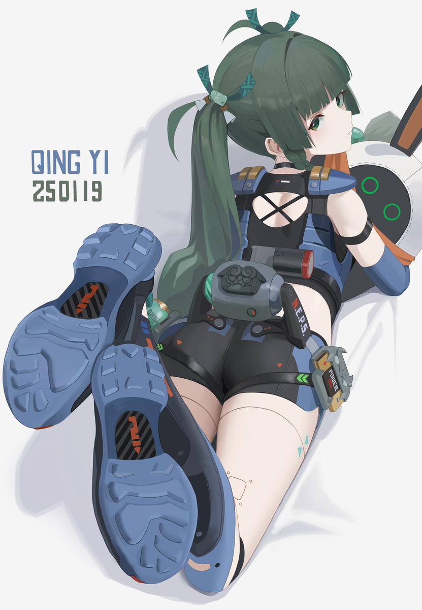 This is a pixiv picture whose title is QingYi.