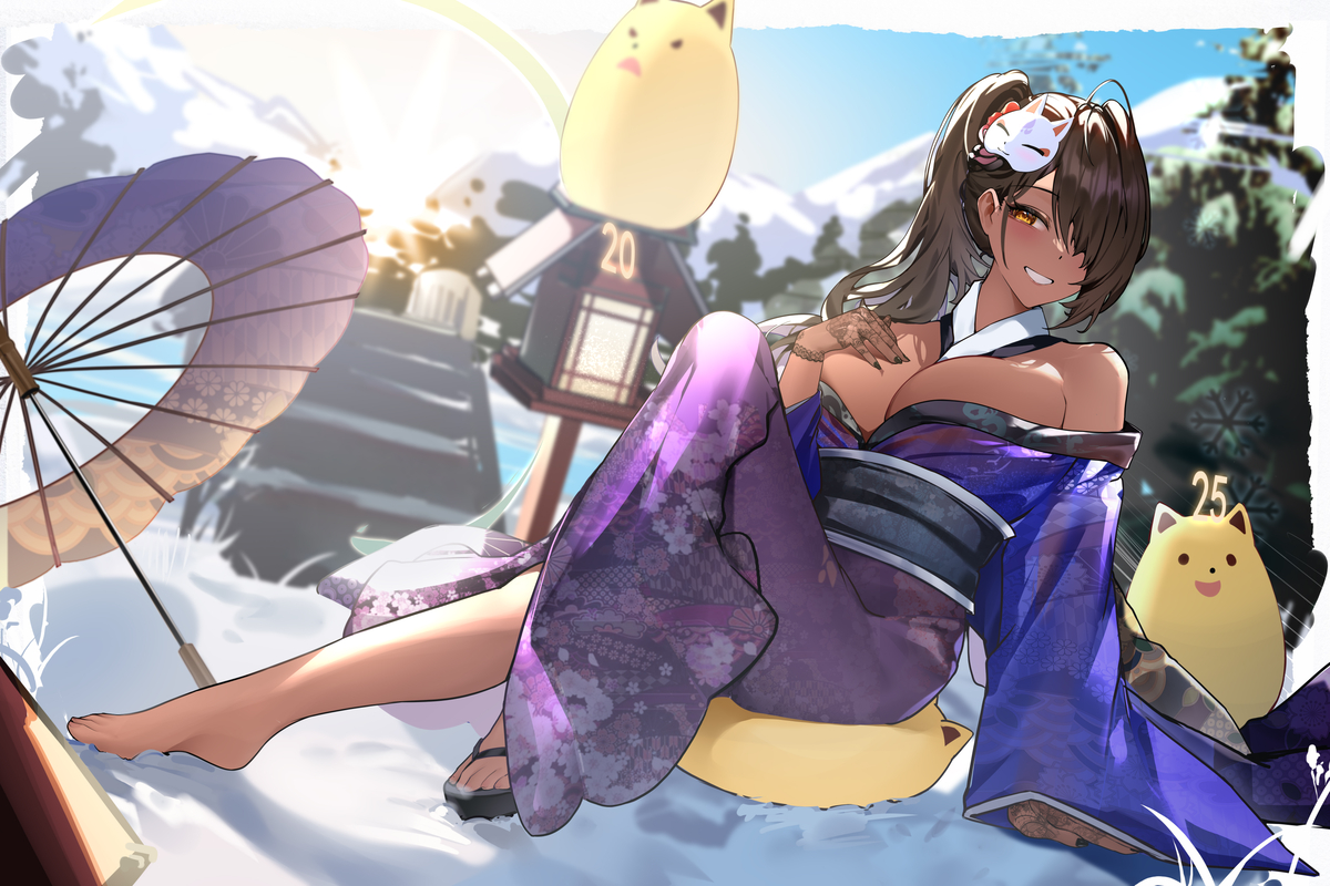 This is a pixiv picture whose title is 無題.