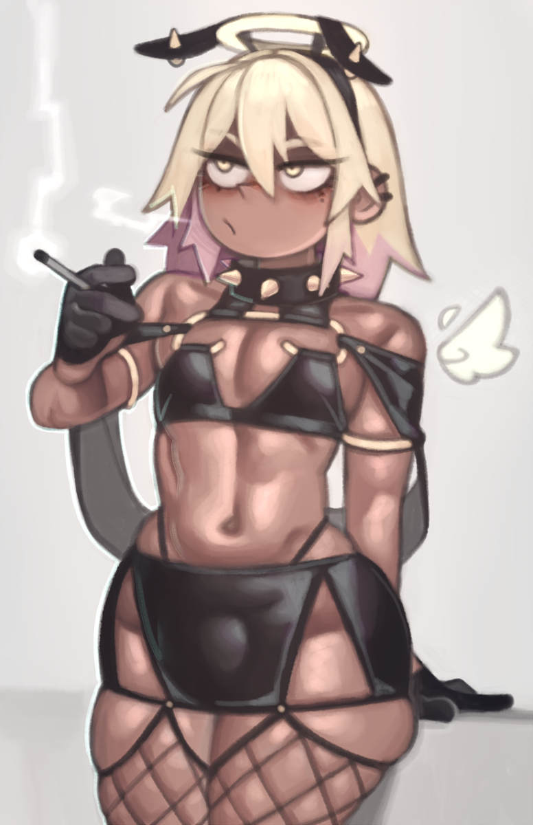 This is a pixiv picture whose title is Gabi🚬.