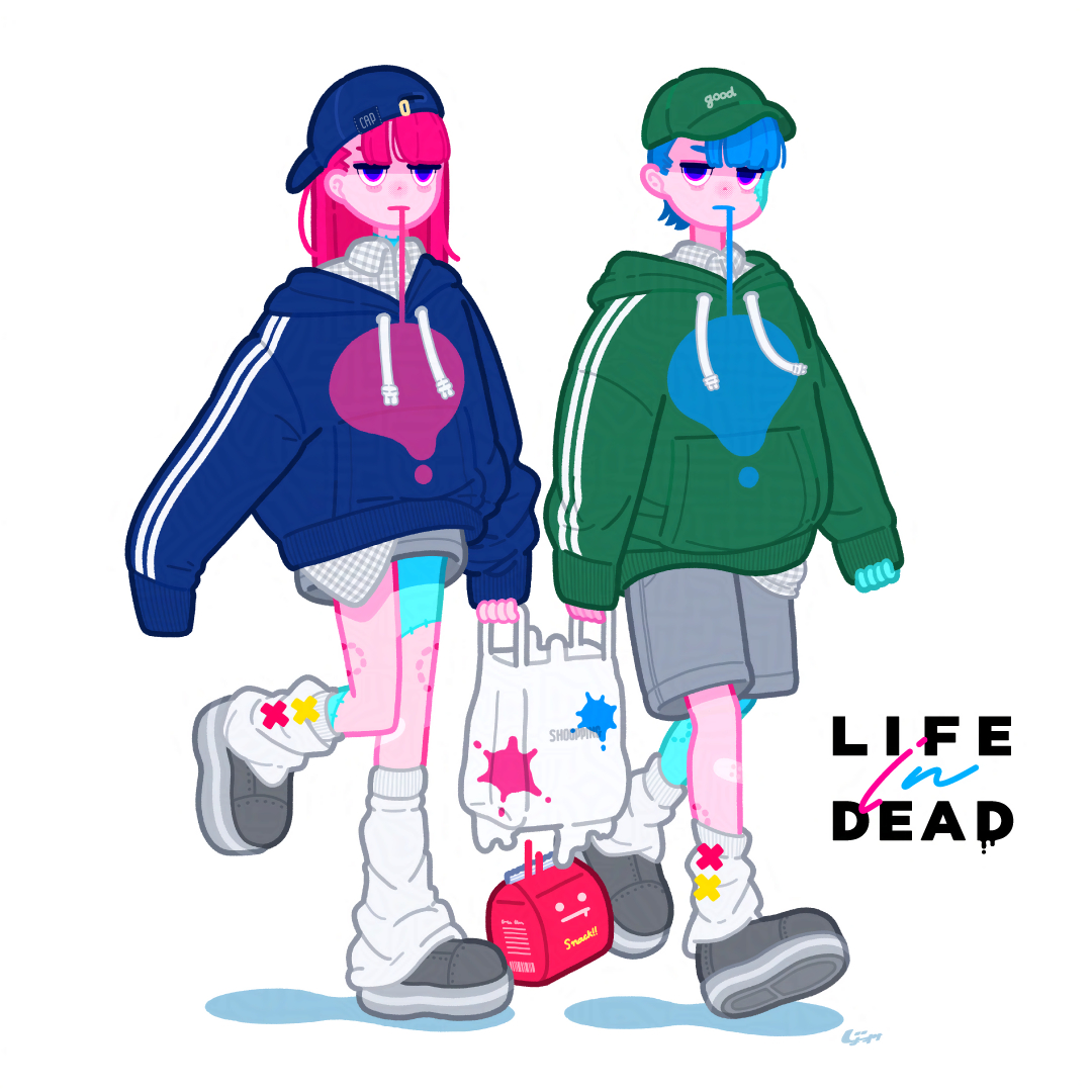 This is a pixiv picture whose title is LIFE in DEAD.