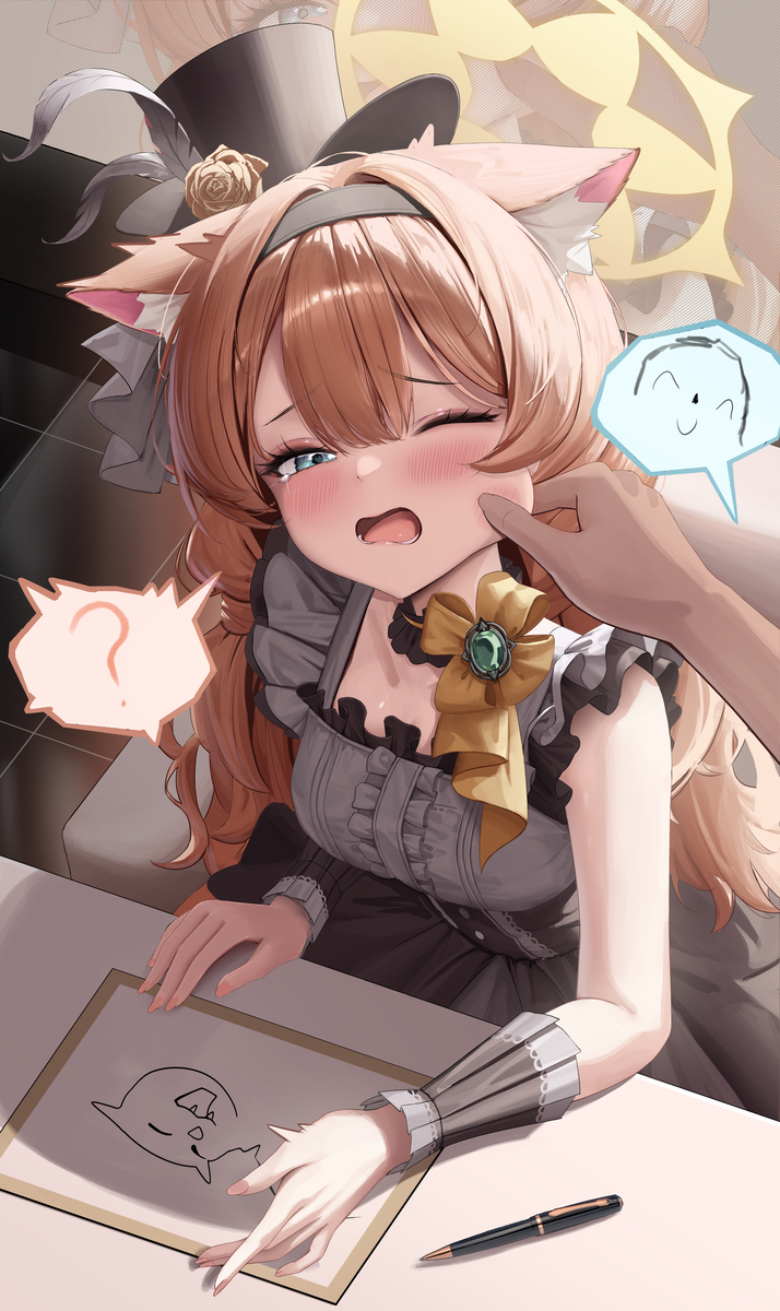 This is a pixiv picture whose title is 伊落マリー ファンサイン会.