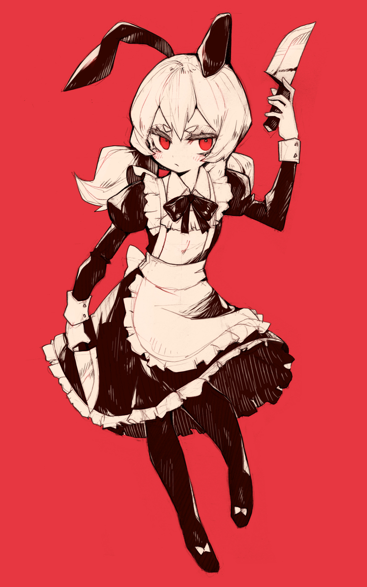 This is a pixiv picture whose title is maid Noz.