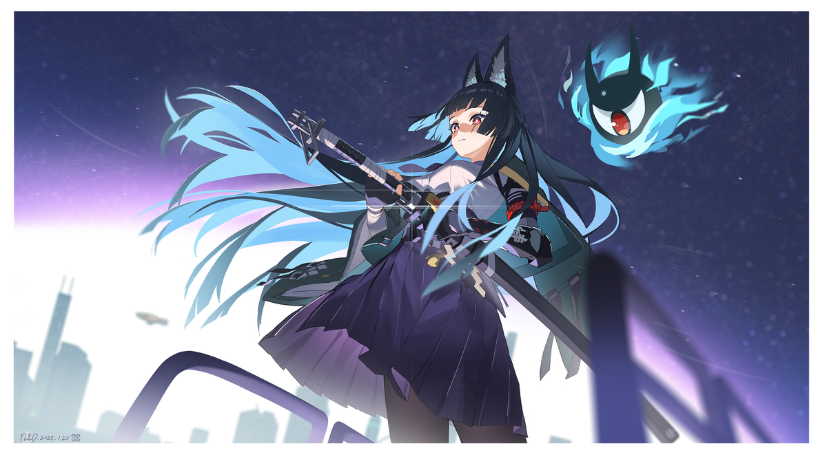 This is a pixiv picture whose title is 雅小姐.