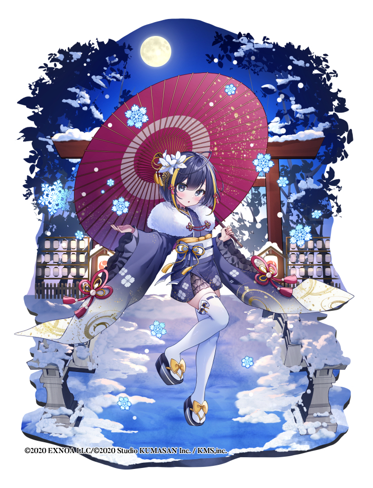 This is a pixiv picture whose title is 🐧❄️⛩️.