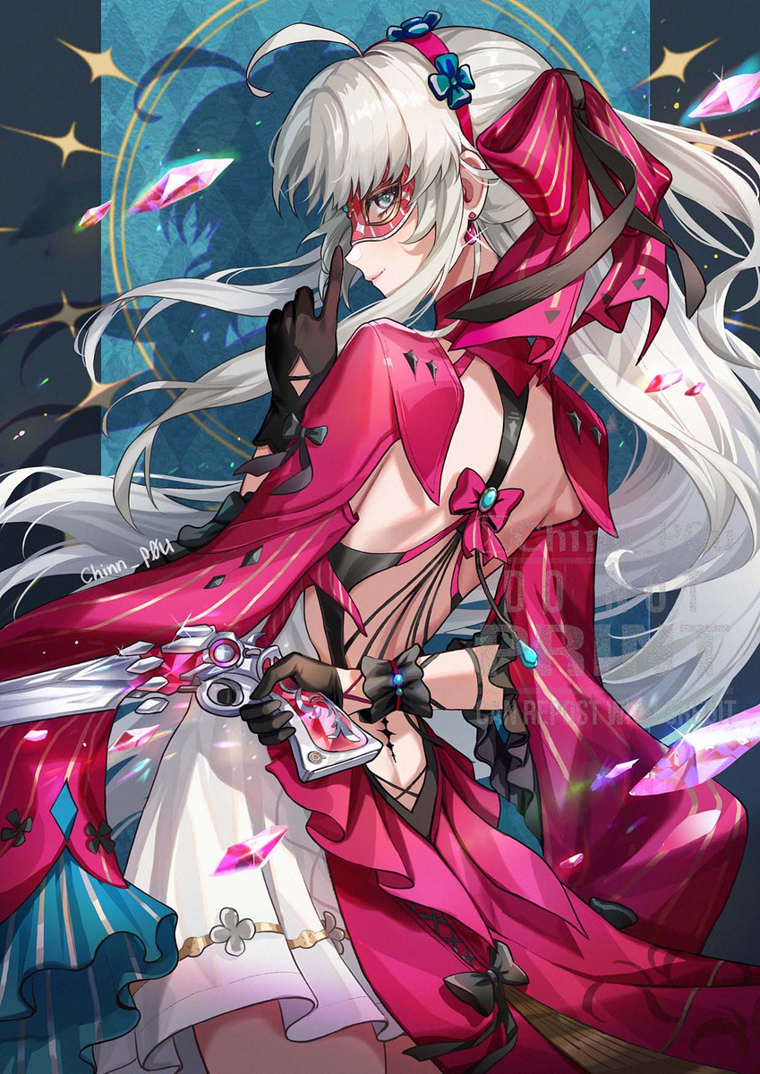 This is a pixiv picture whose title is Carlotta.