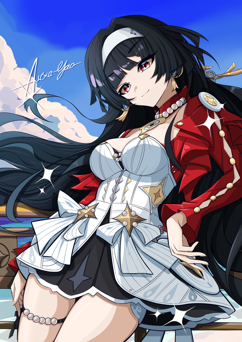 This is a pixiv picture whose title is 耀嘉音-绝区零.