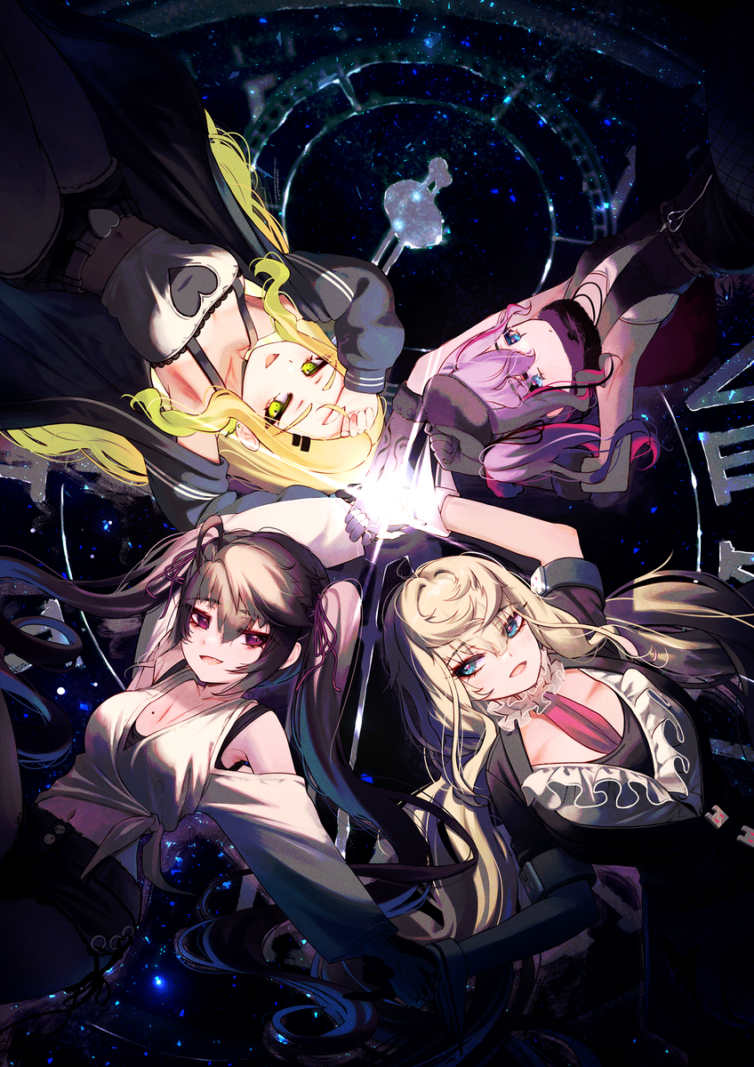 This is a pixiv picture whose title is Four Ligths.