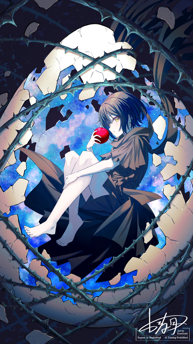 This is a pixiv picture whose title is My Soul.