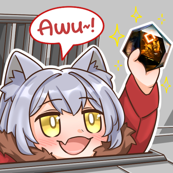 This is a pixiv picture whose title is Smol Assassin Doggo.