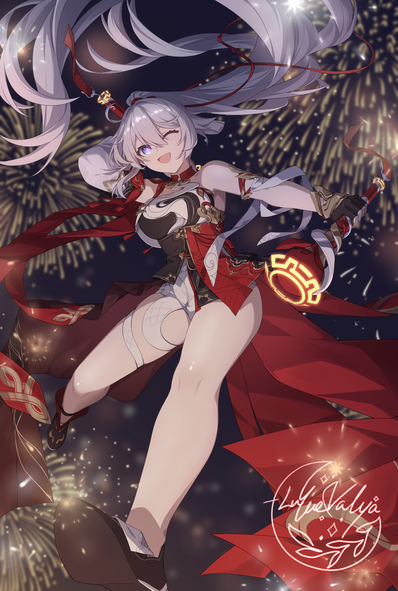 This is a pixiv picture whose title is 你！给我发财.