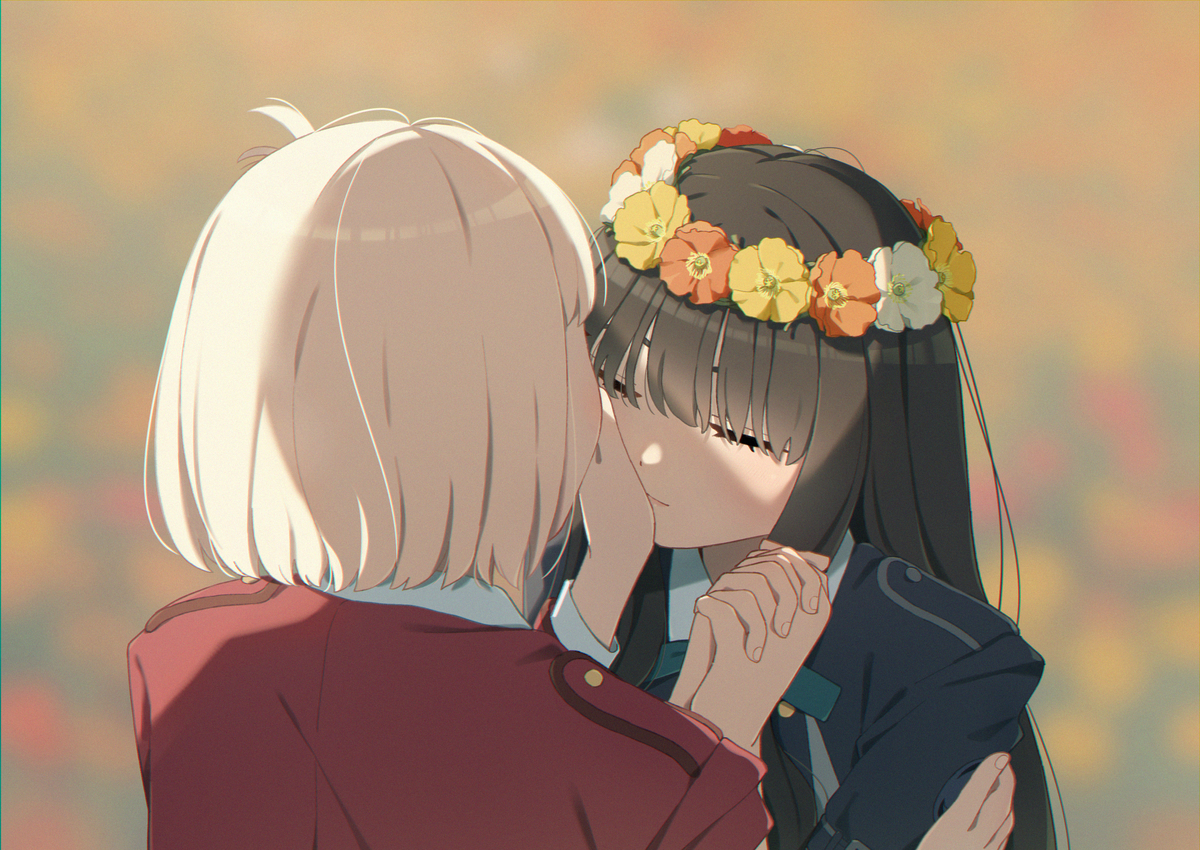 This is a pixiv picture whose title is 赤い亡霊.