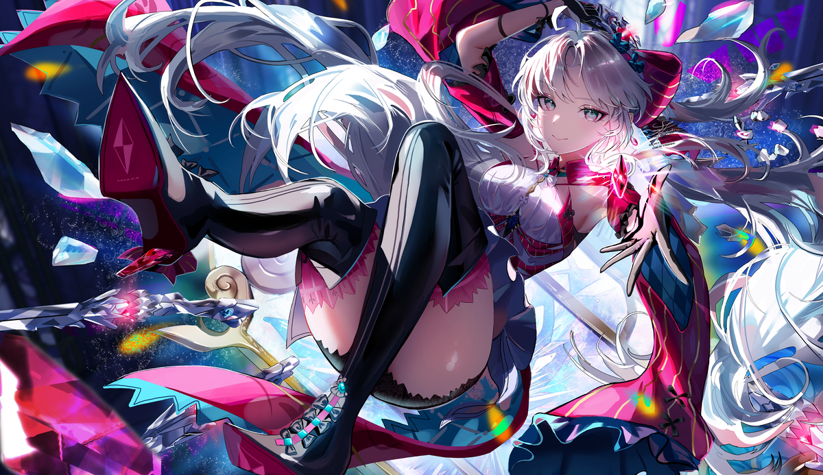 This is a pixiv picture whose title is Carlotta.