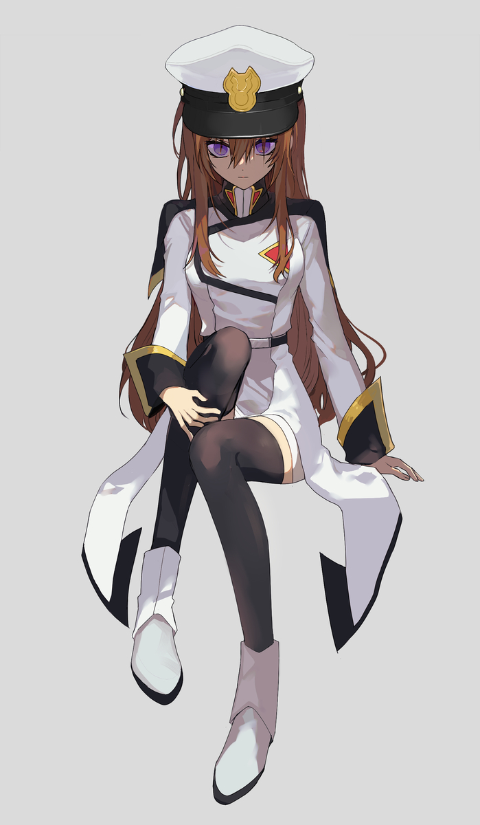 This is a pixiv picture whose title is ヤマト隊長♀.