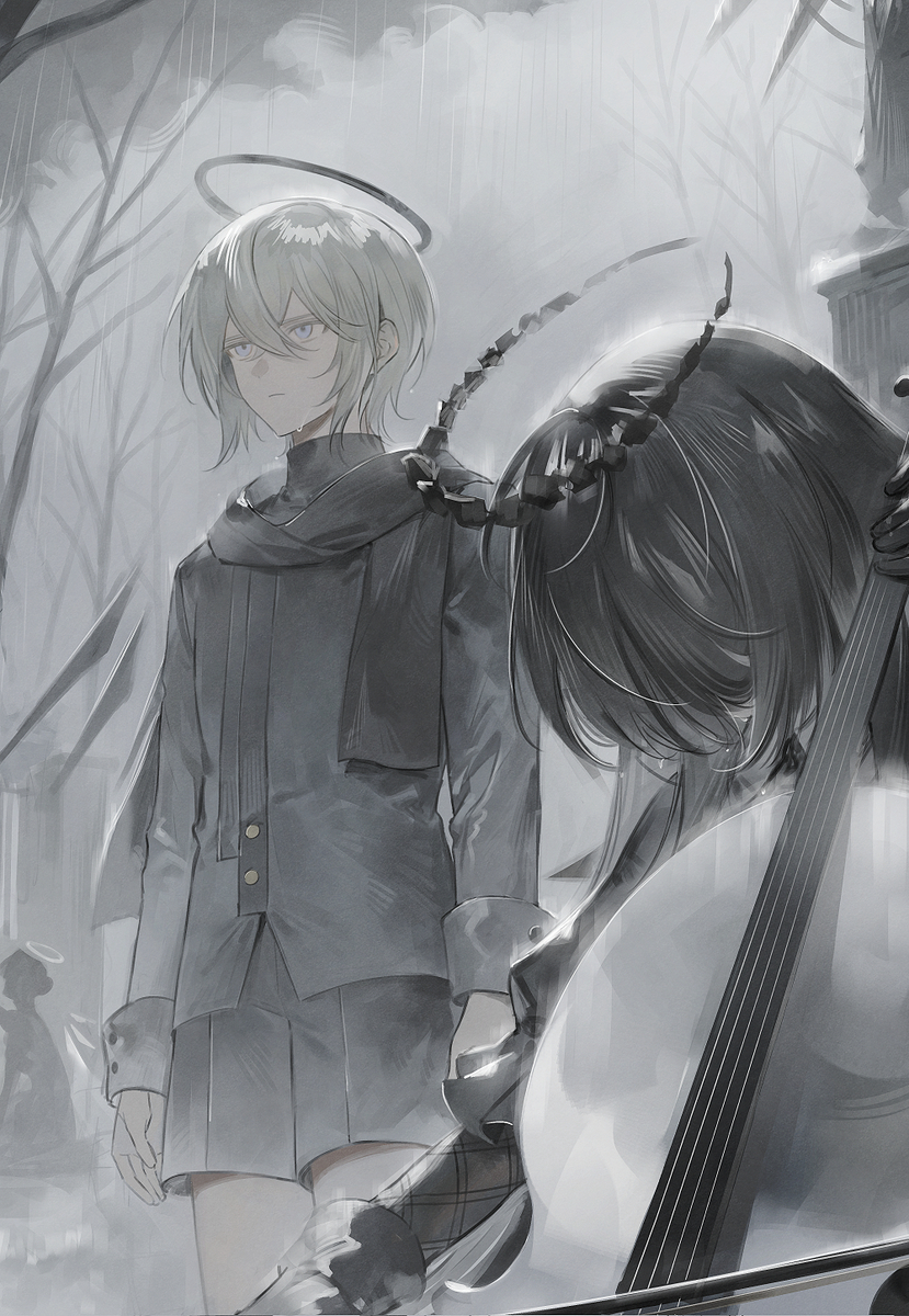 This is a pixiv picture whose title is The Giallos.