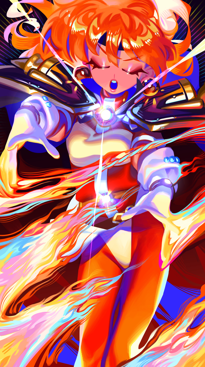 This is a pixiv picture whose title is Lina Inverse.