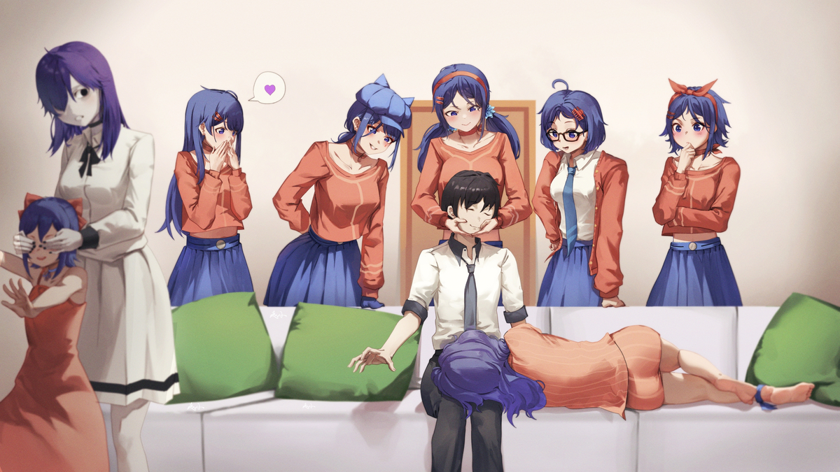 This is a pixiv picture whose title is 和平模式?.