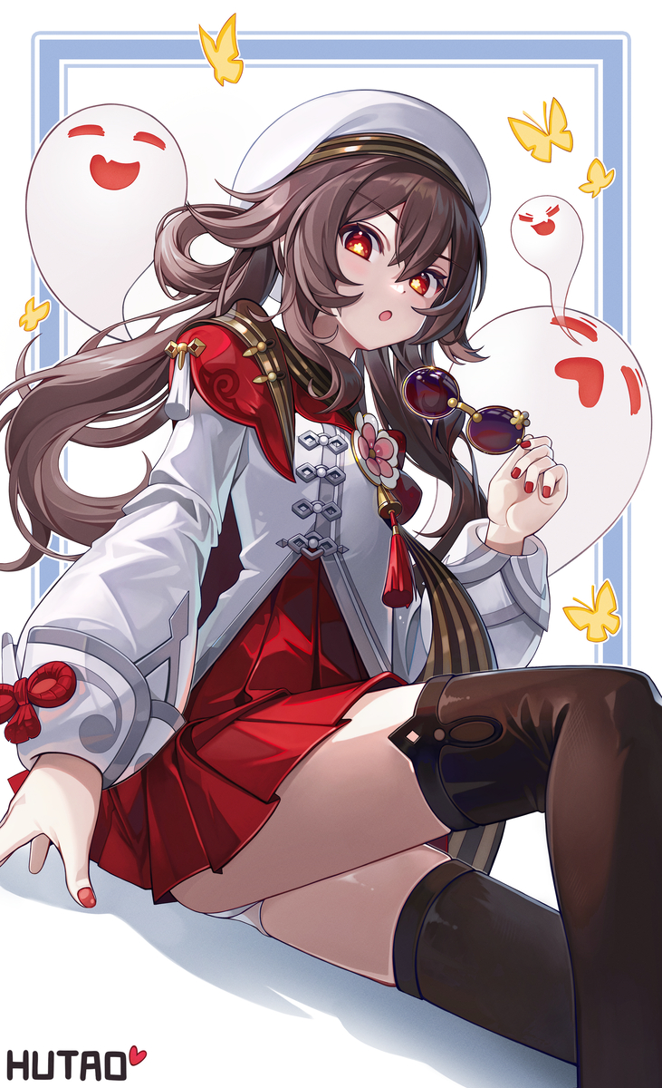This is a pixiv picture whose title is 胡桃.
