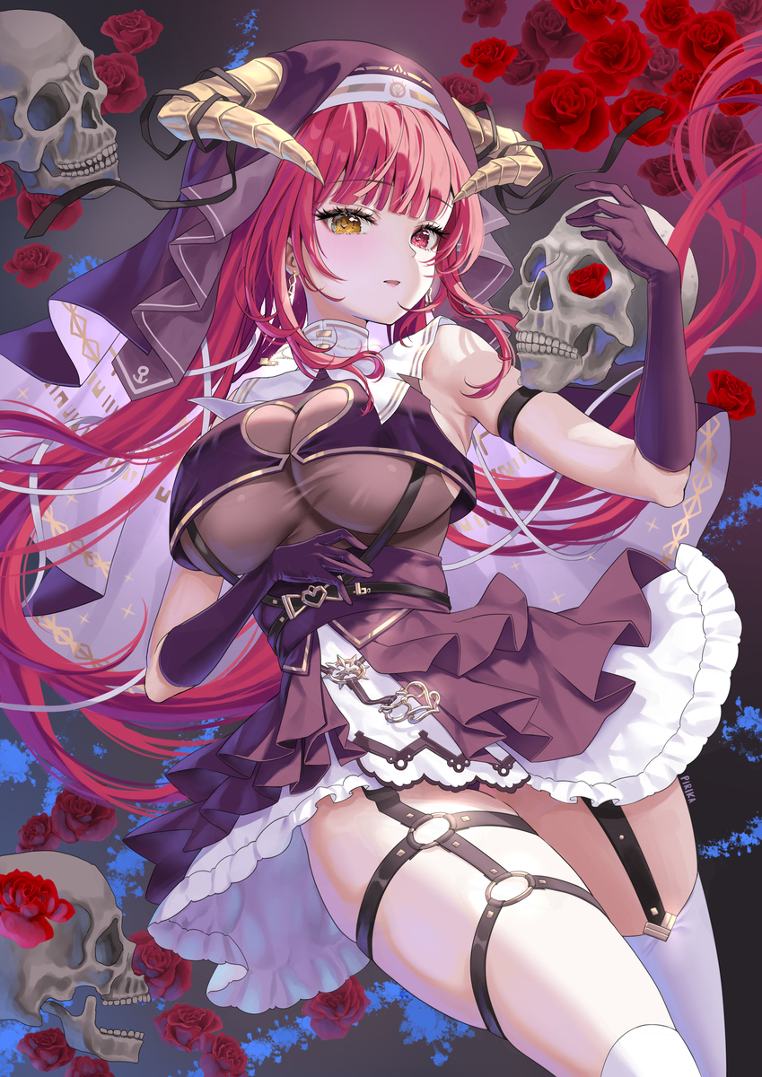 This is a pixiv picture whose title is シスターマリン.