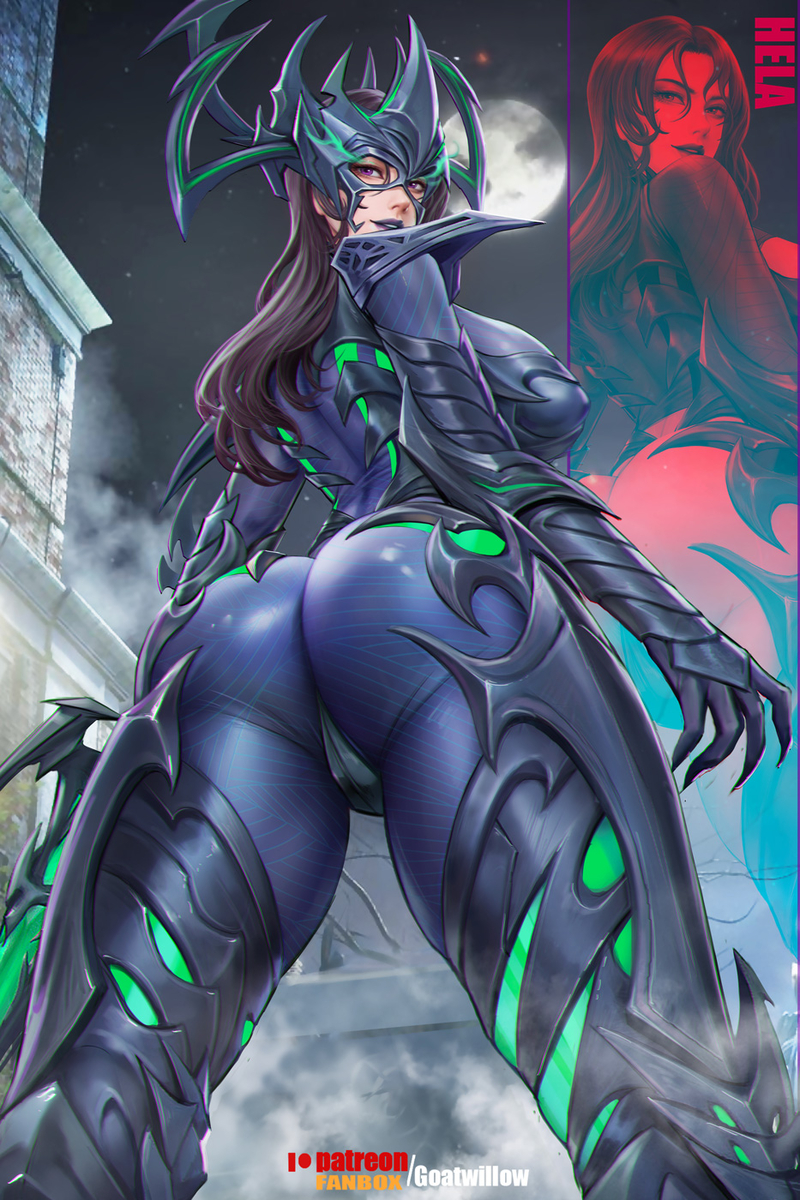 This is a pixiv picture whose title is hela.