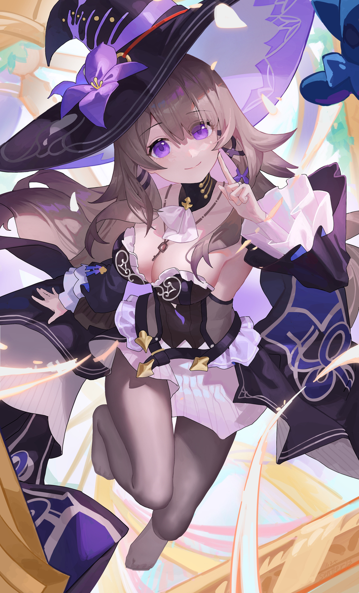 This is a pixiv picture whose title is herta.