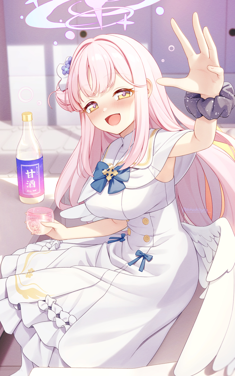 This is a pixiv picture whose title is せんせえ〜💕.