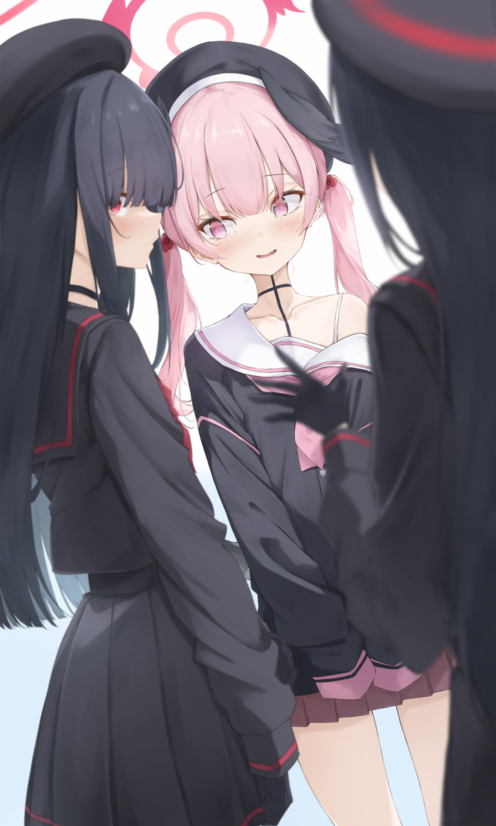 This is a pixiv picture whose title is コハルと正実モブ.