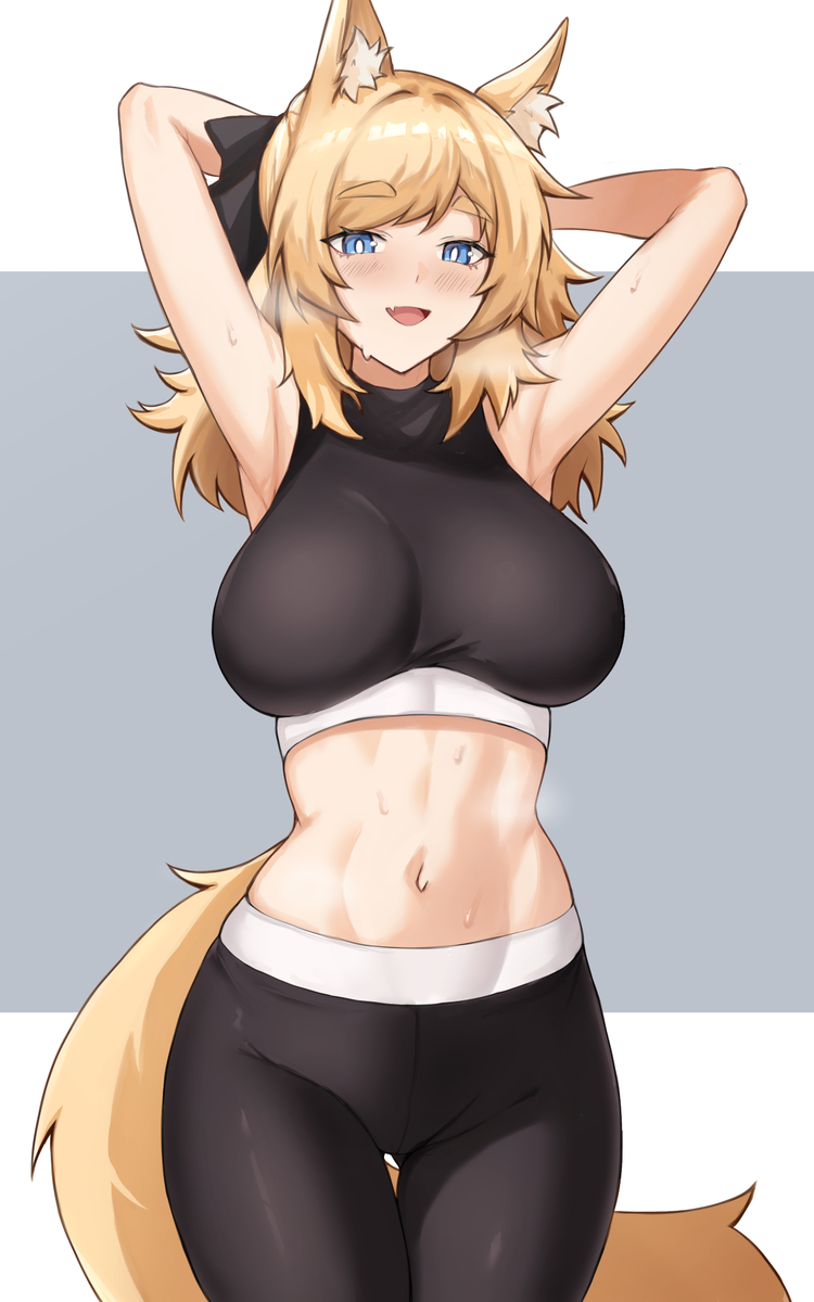 This is a pixiv picture whose title is Sporty Zofia.