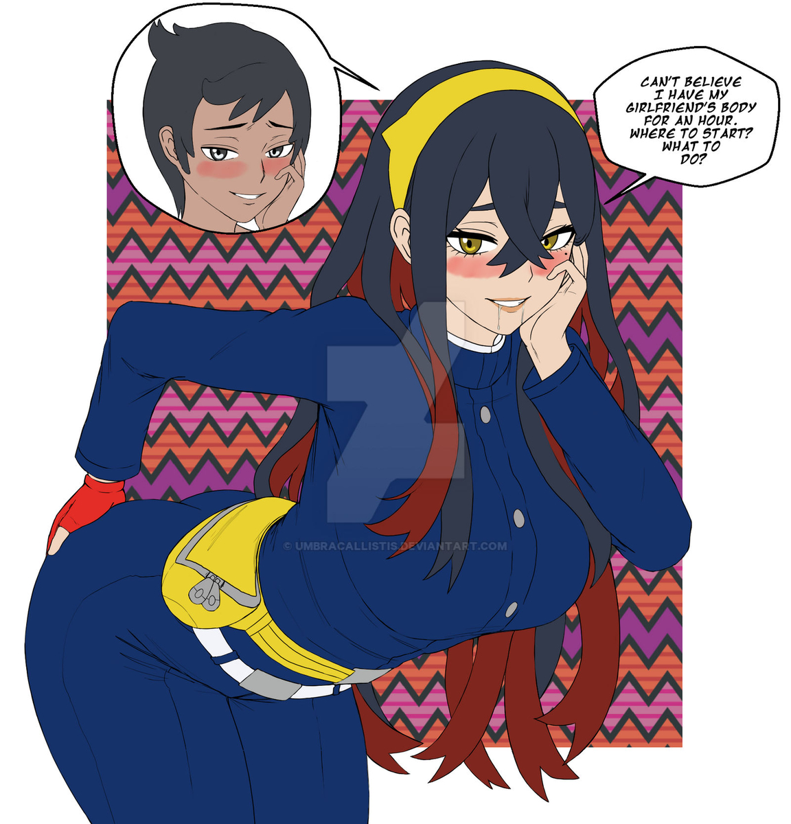 This is a pixiv picture whose title is Pokemon - Carmine takeover.