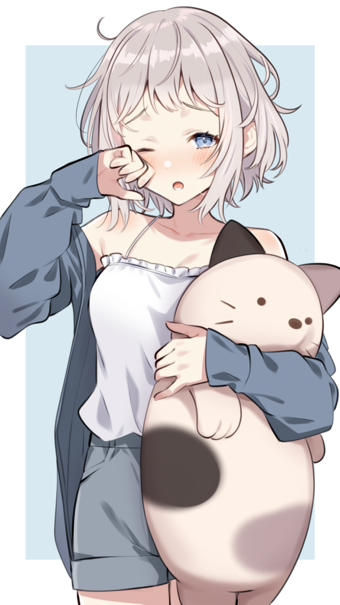 This is a pixiv picture whose title is 寝起きリーリヤ.