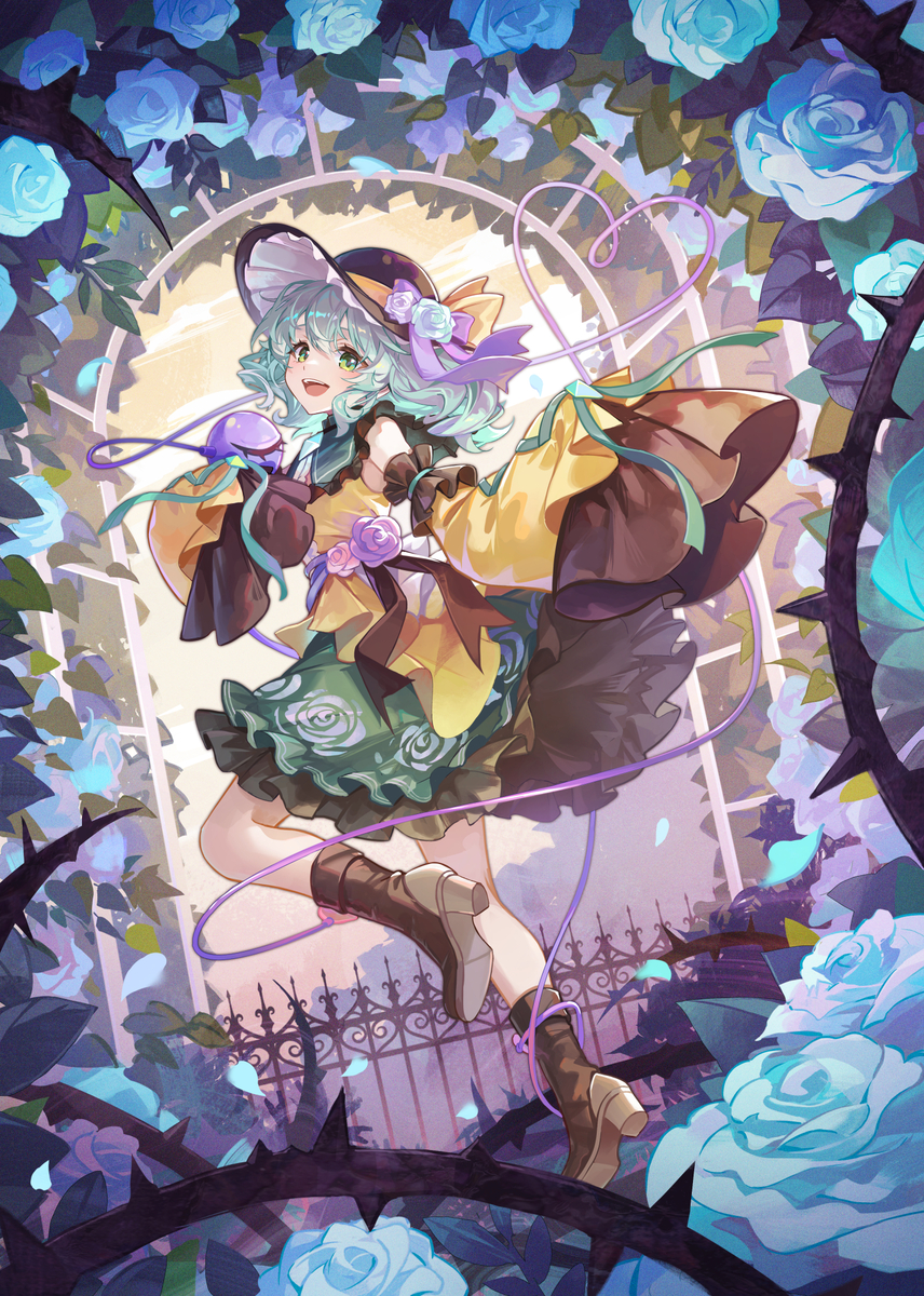 This is a pixiv picture whose title is こいしちゃん.