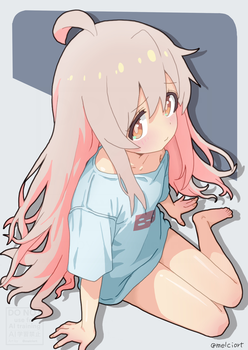This is a pixiv picture whose title is 2期を待ち望む まひろちゃん.