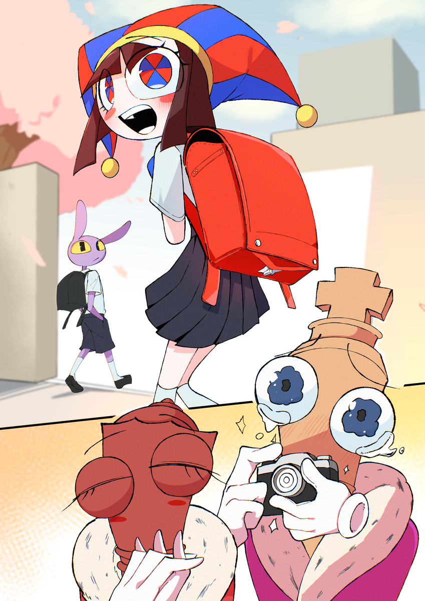 This is a pixiv picture whose title is 家族IF.