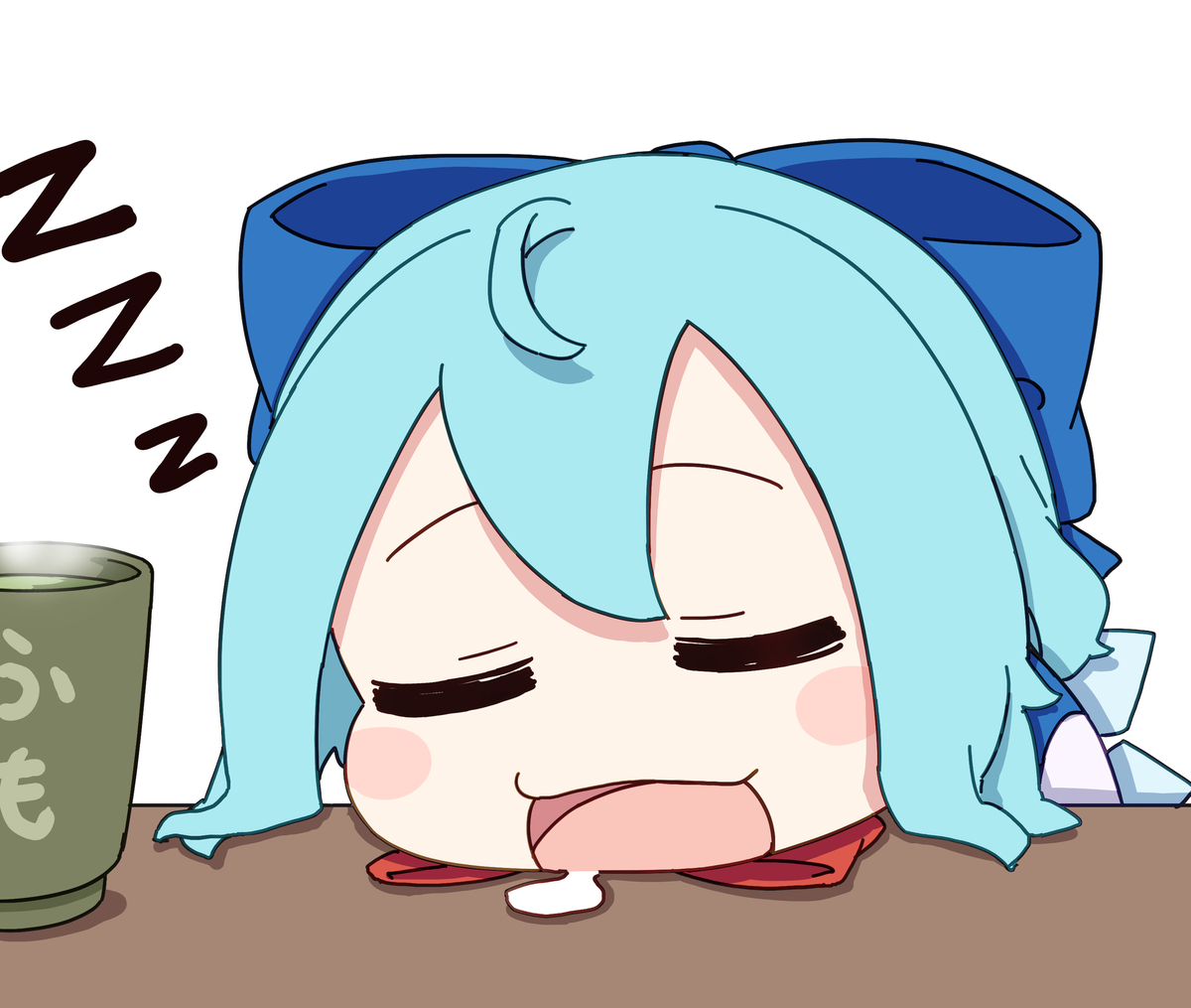 This is a pixiv picture whose title is ZZZ.