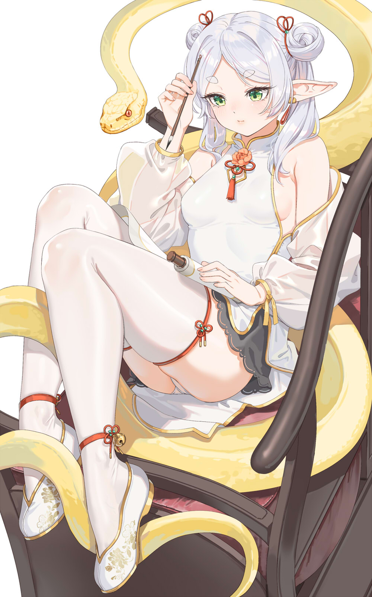 This is a pixiv picture whose title is 農曆新年-芙莉蓮.