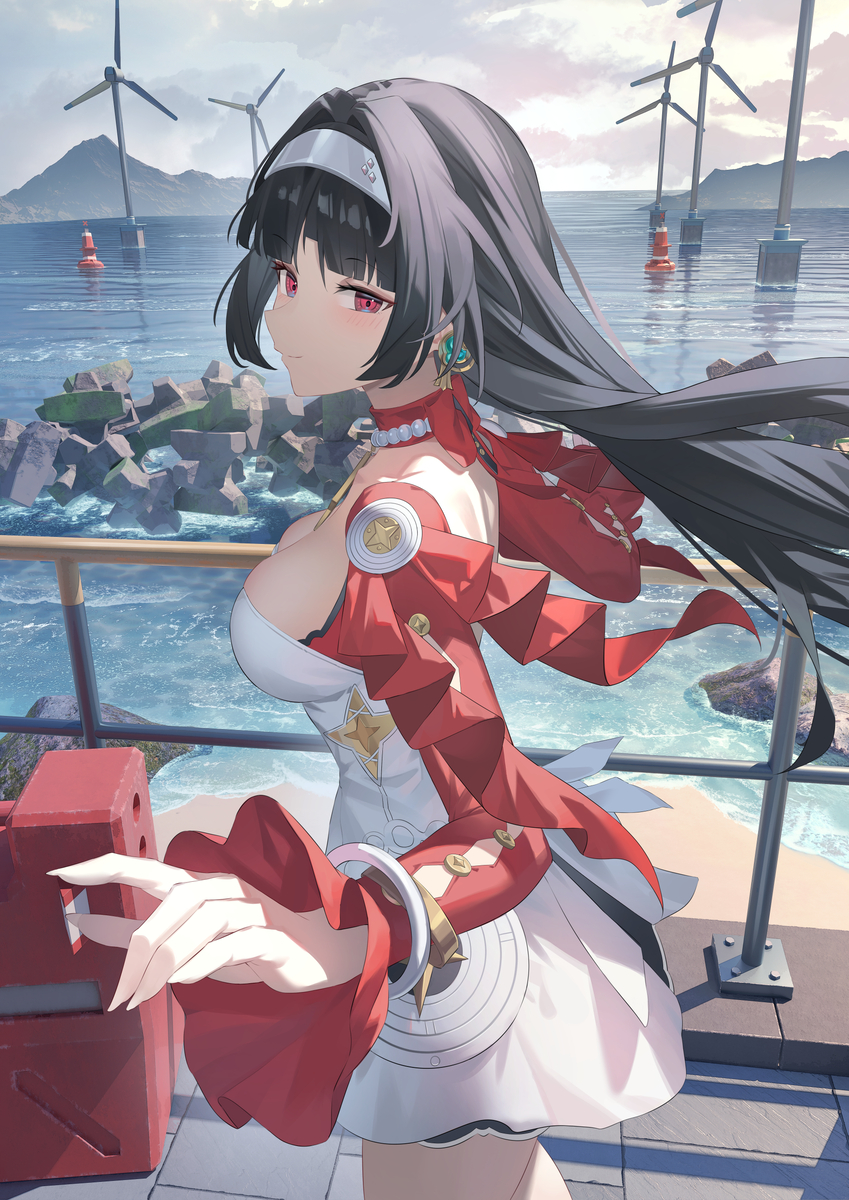 This is a pixiv picture whose title is 耀嘉音.