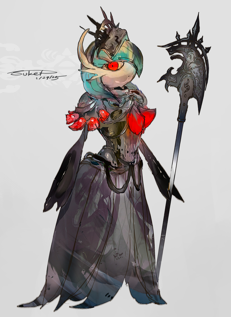 This is a pixiv picture whose title is 戦姫メガサナ.