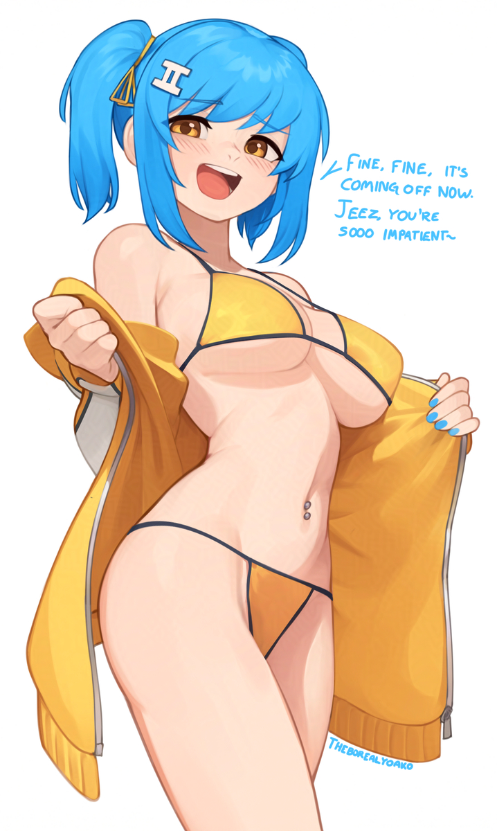 This is a pixiv picture whose title is II bikini.