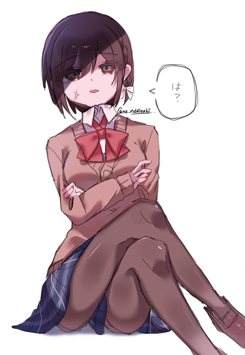This is a pixiv picture whose title is ブチ切れえななん.