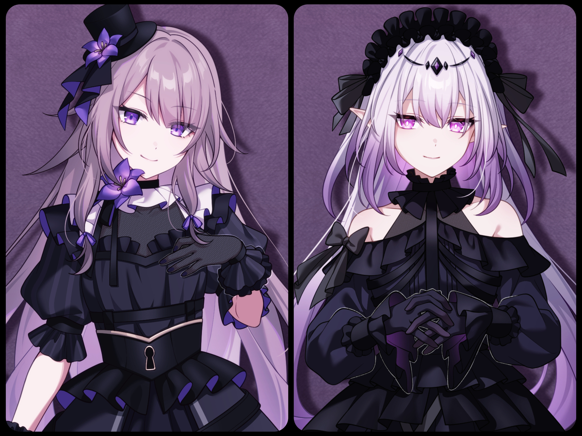 This is a pixiv picture whose title is マダムヘルタ×キャストリス.