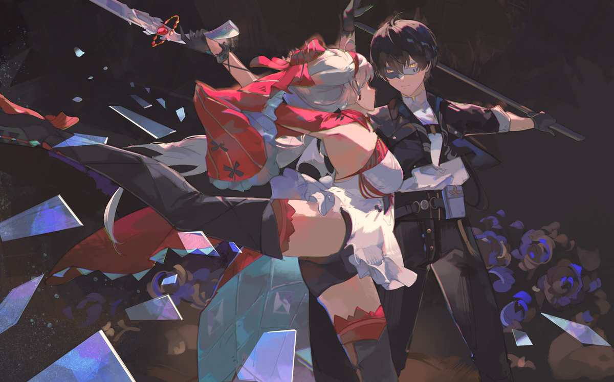 This is a pixiv picture whose title is Fall for me, will you?.
