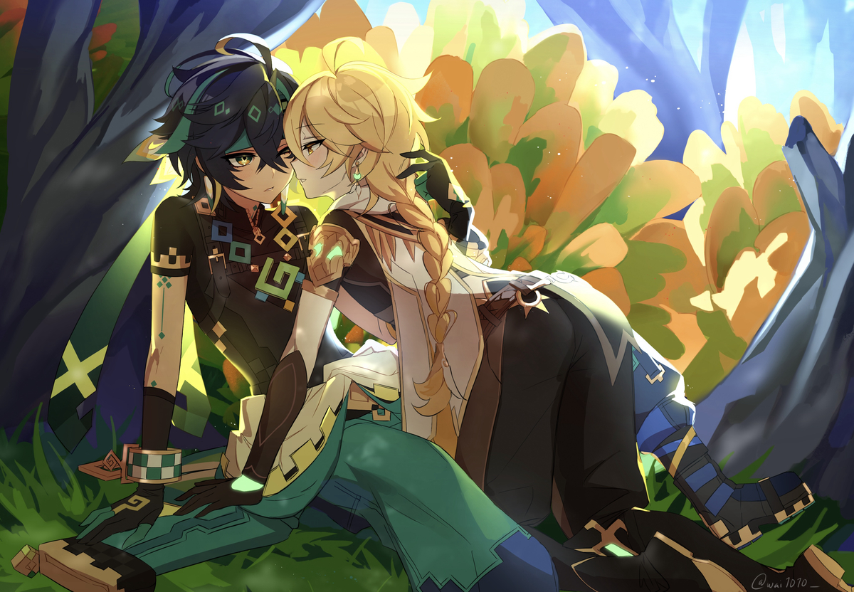 This is a pixiv picture whose title is キィ空.